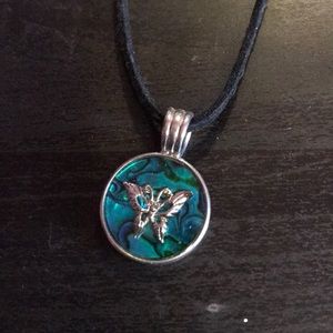 Butterfly necklace!